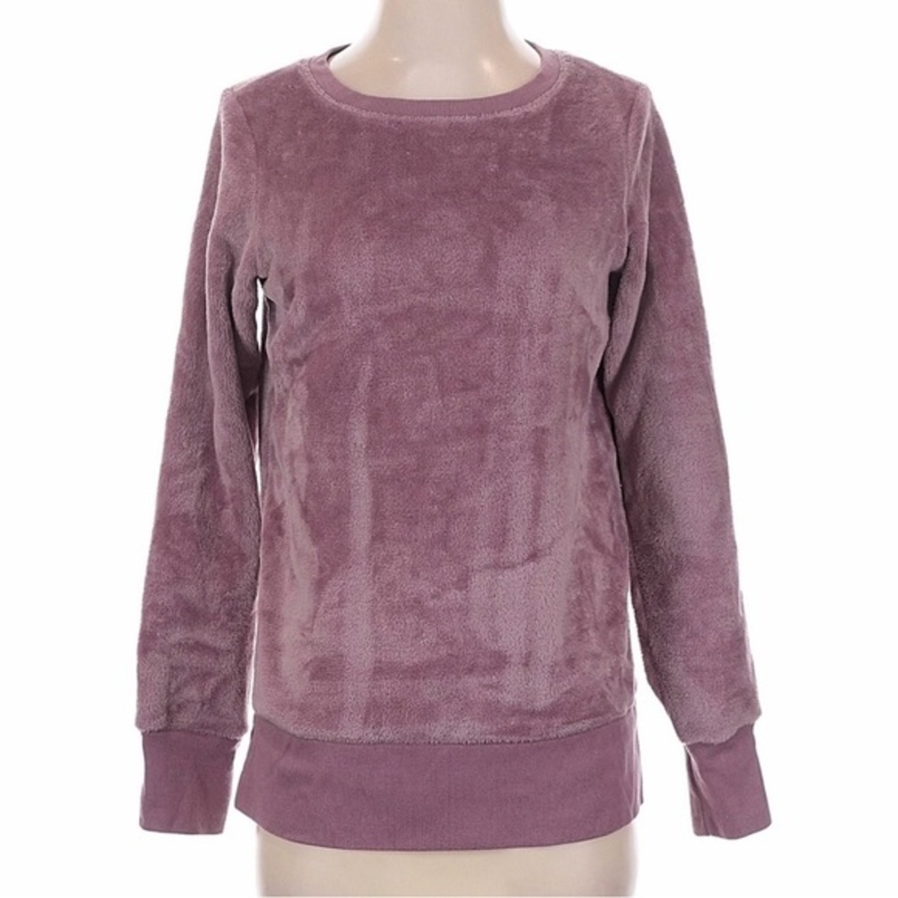 GAIAM Yoga Soft Lavender Crew Neck Sweater
